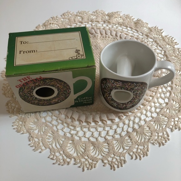 Vintage Coffee & Donut mug - Picture 5 of 5